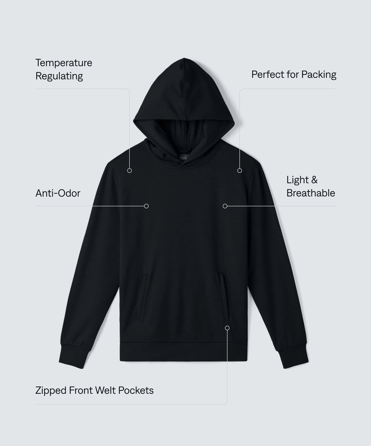 Men's Merino Transit Hoodie