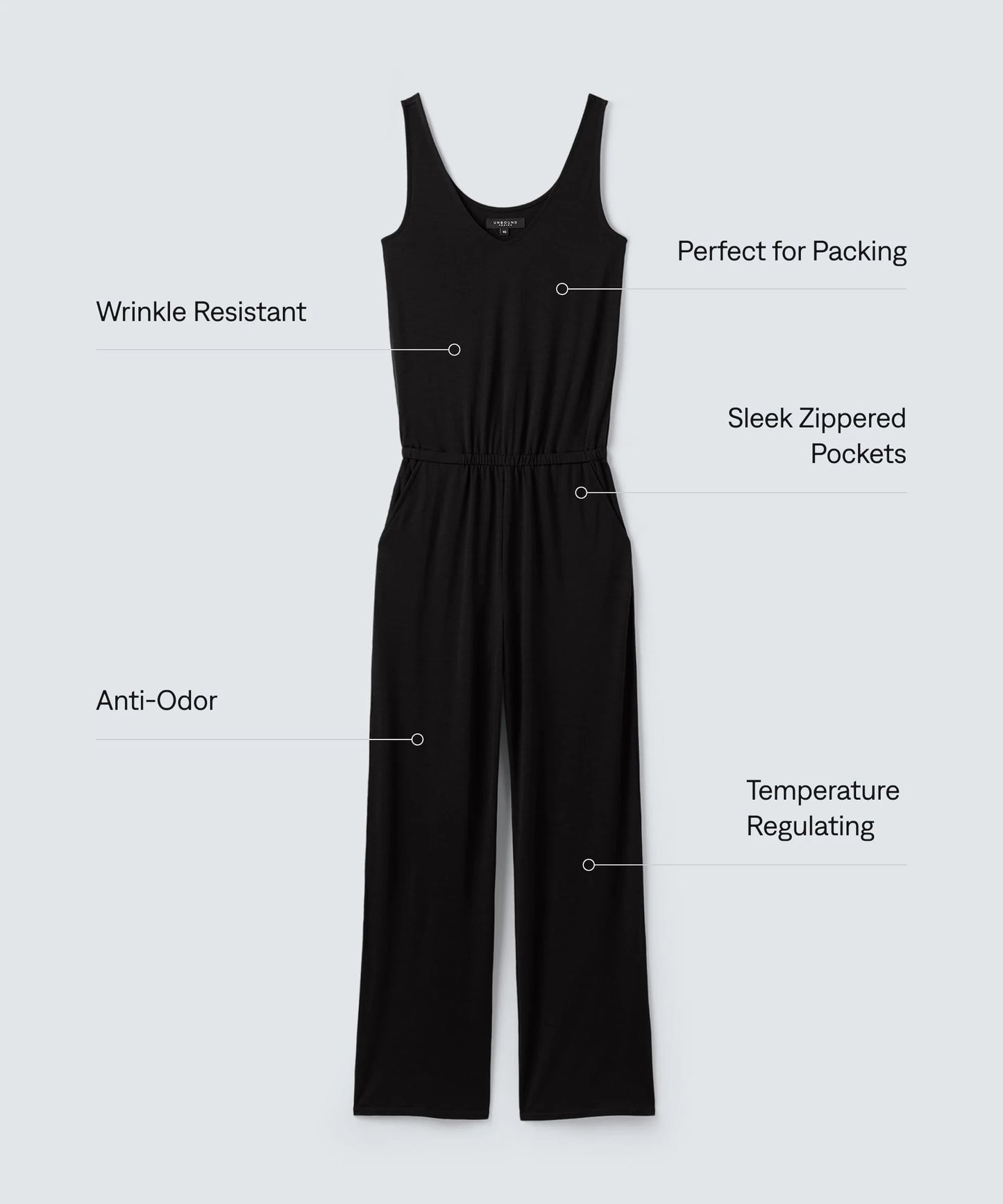 Women's Merino Travel Jumpsuit