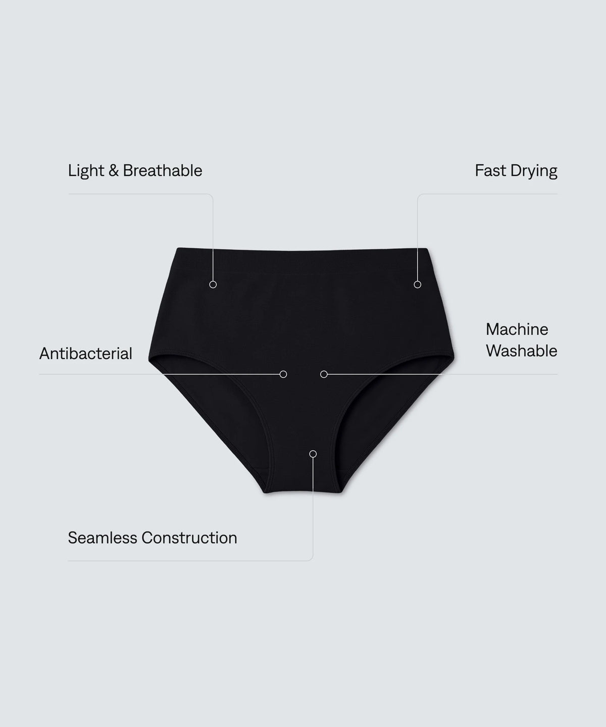 Women’s Merino High Waist Bikini