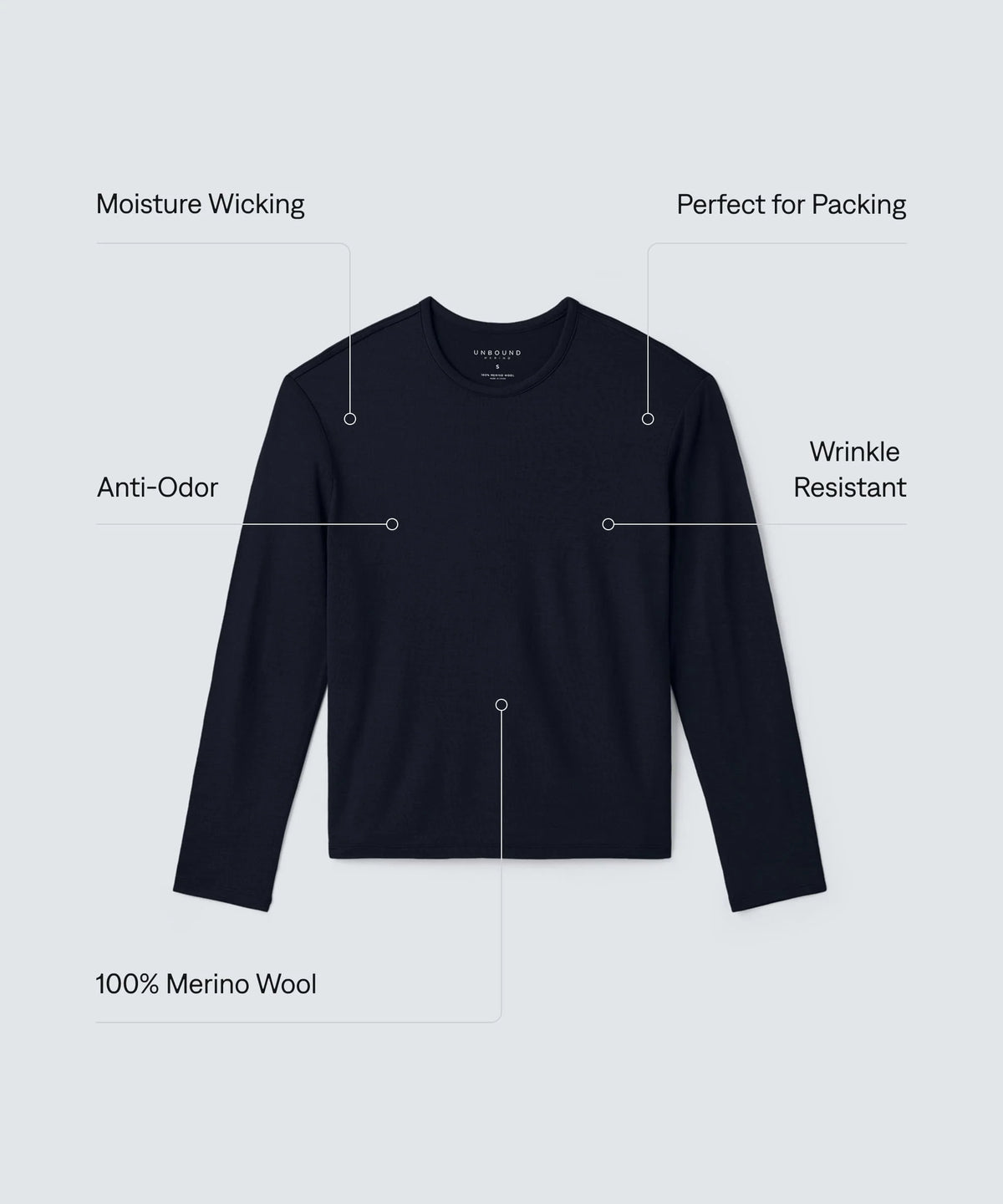 Women's Relaxed Long Sleeve Merino Crew