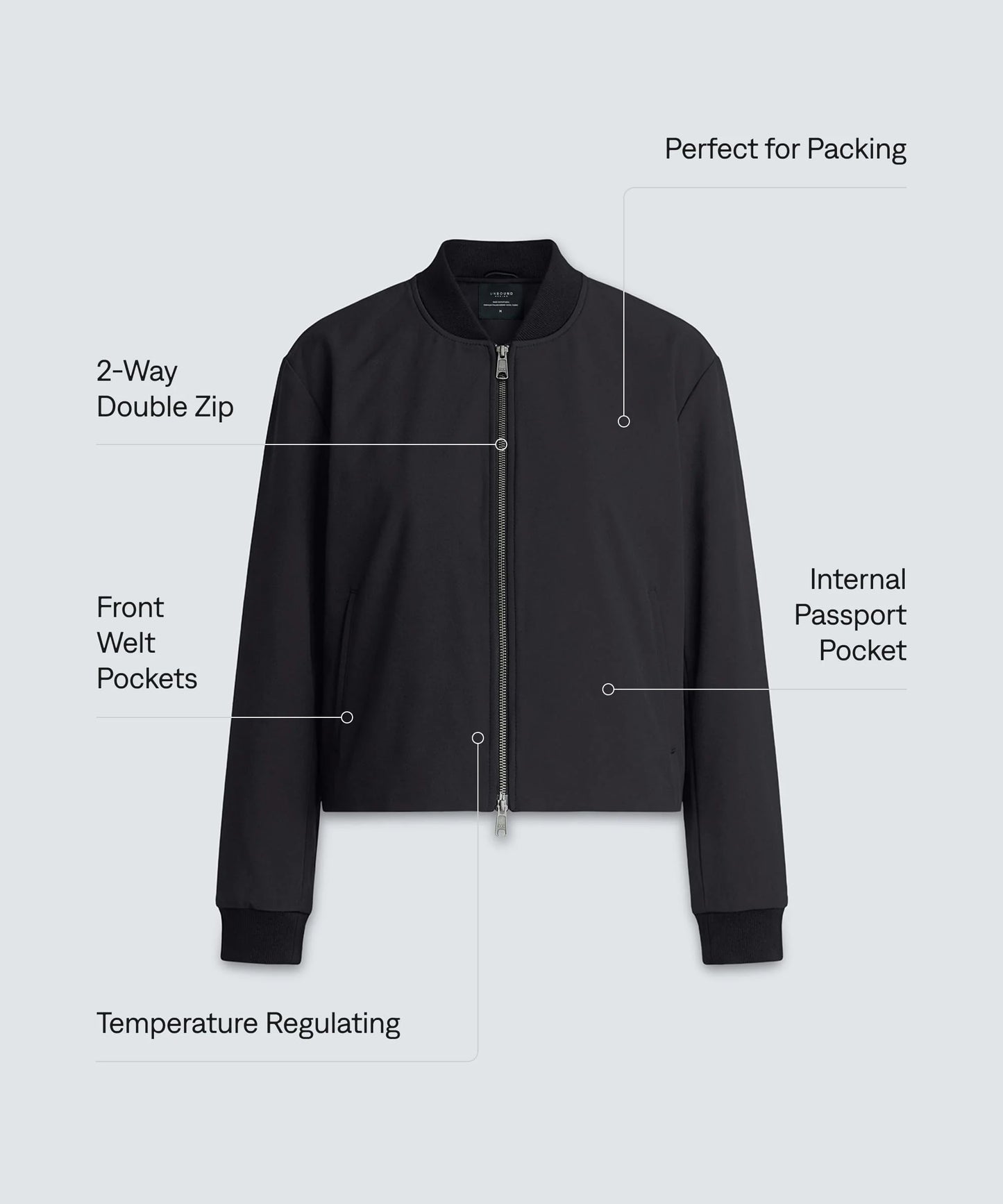 Women's Merino Transit Bomber