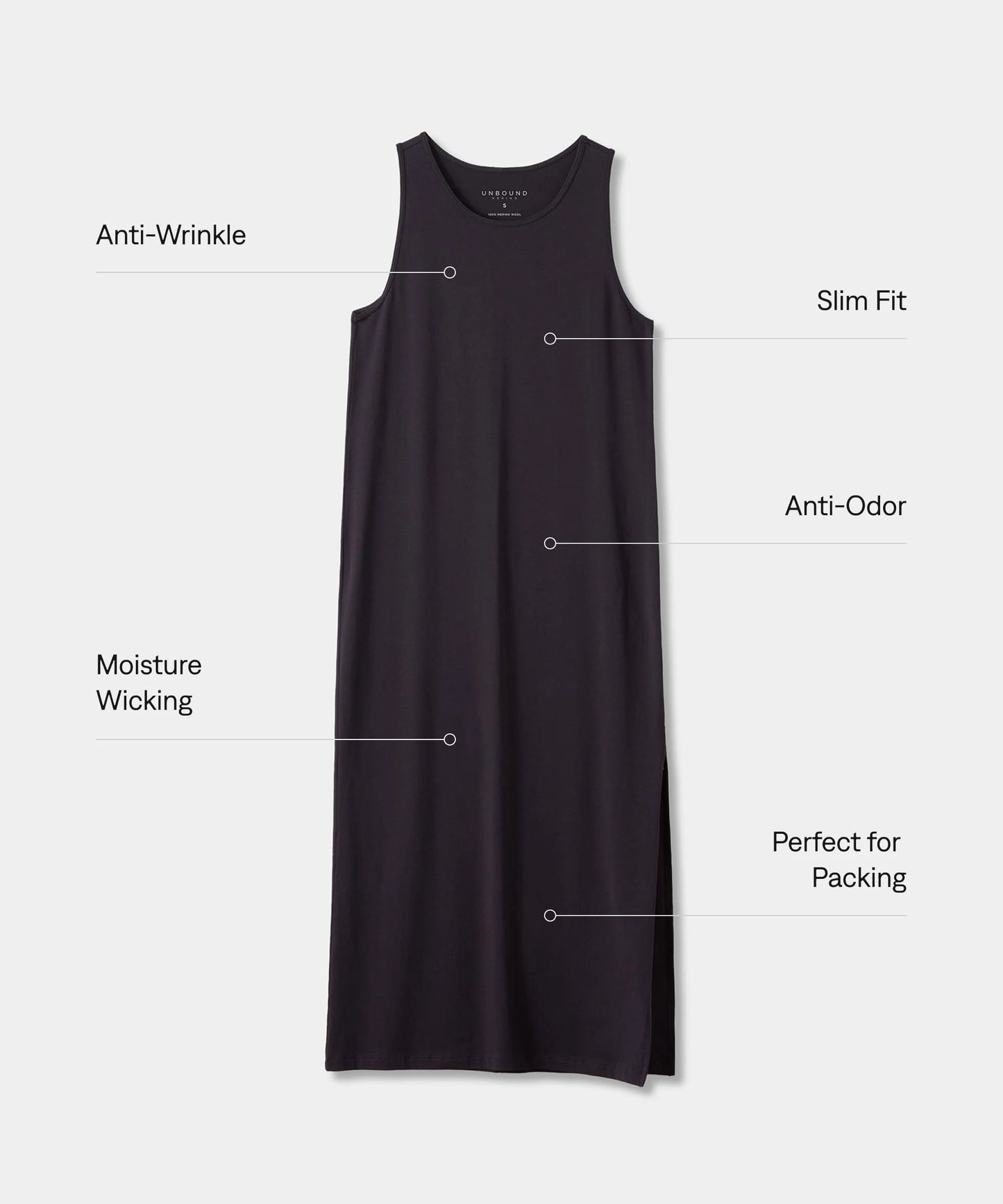 Women's Merino Travel Dress