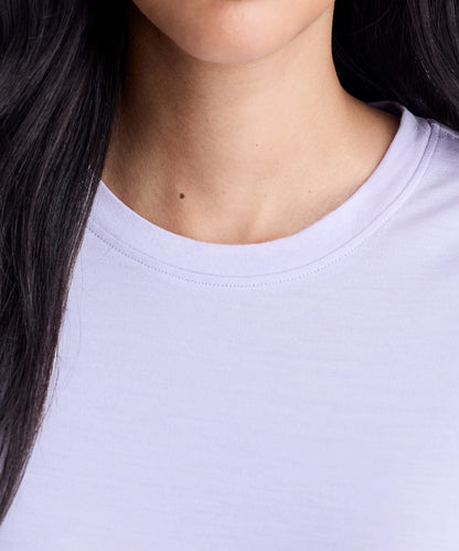 Women's Slim Merino Crew Neck T-Shirt