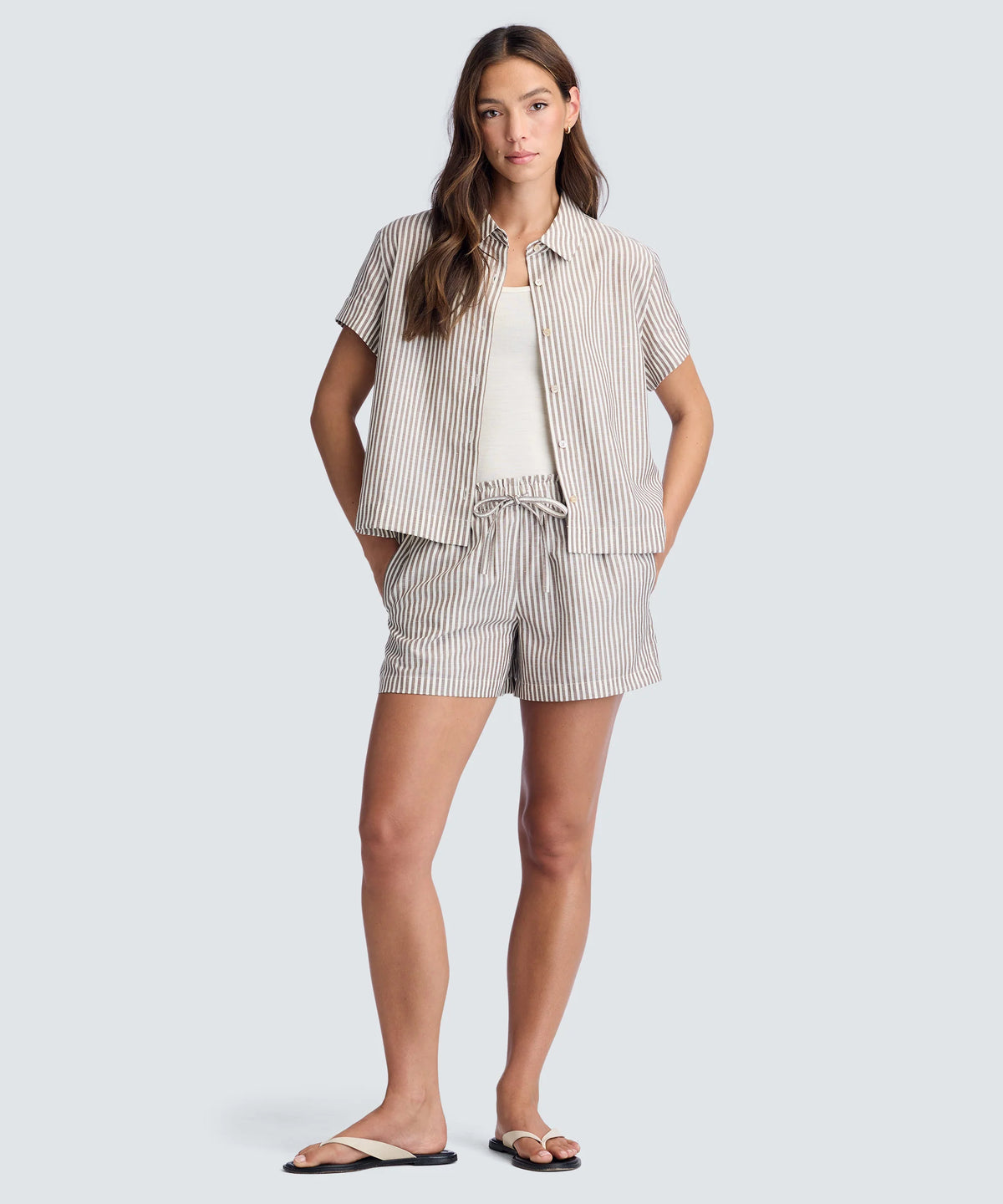 Women's Merino Linen Shorts