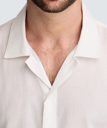 Men's Merino Linen Tropical Shirt