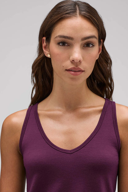 Women's Relaxed Merino V-Neck Tank