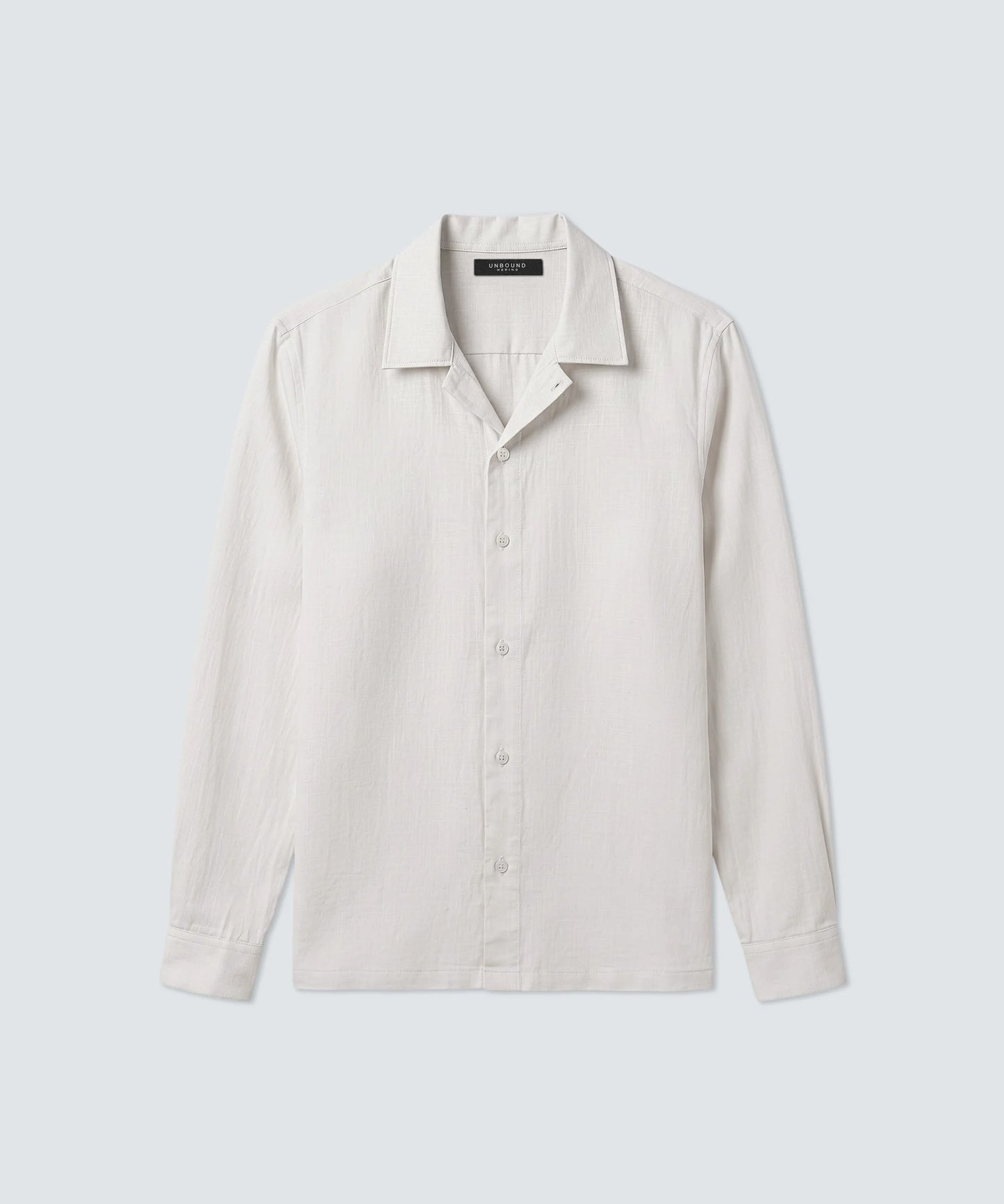 Men's Merino Linen Button-Up