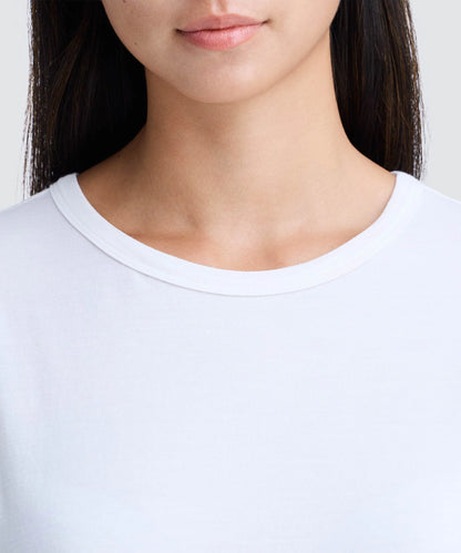 Women's Relaxed Merino Crew Neck T-Shirt