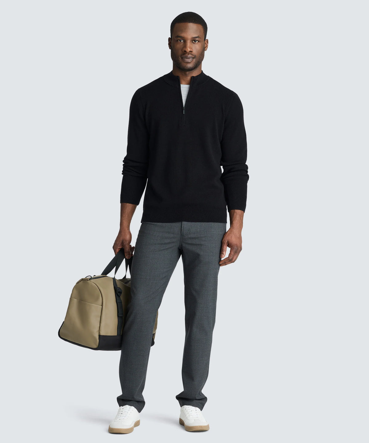 Men's Merino Knit Quarter Zip