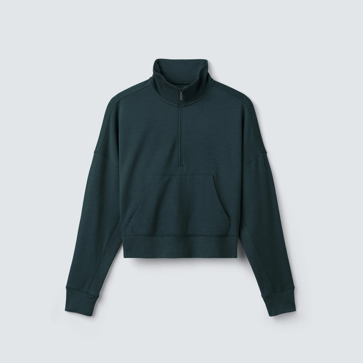 Women's Merino Cropped Quarter Zip
