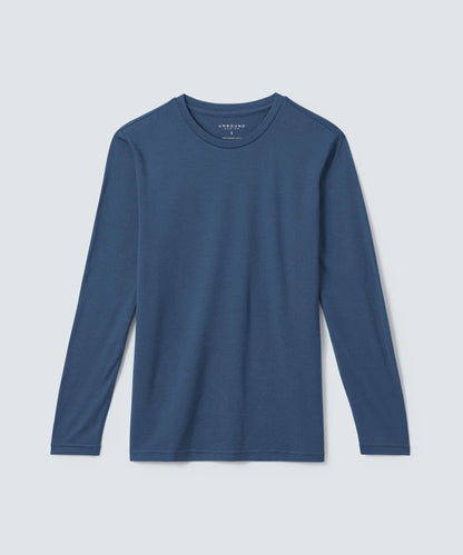 Men's Long Sleeve Merino Crew