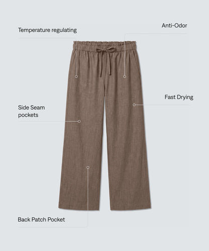 Women's Merino Linen Pants
