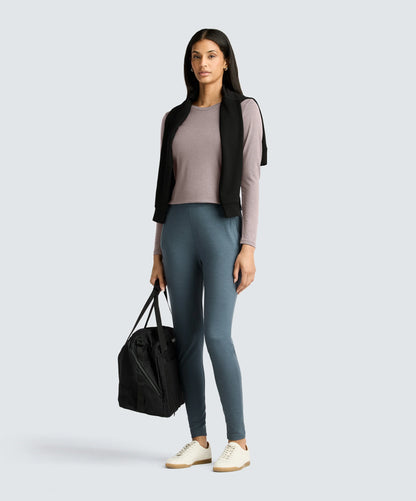 Women's Long Sleeve Merino Crew