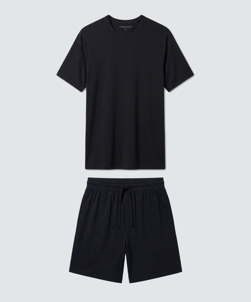 Men's Ultrafine Sleep T-Shirt + Shorts Bundle