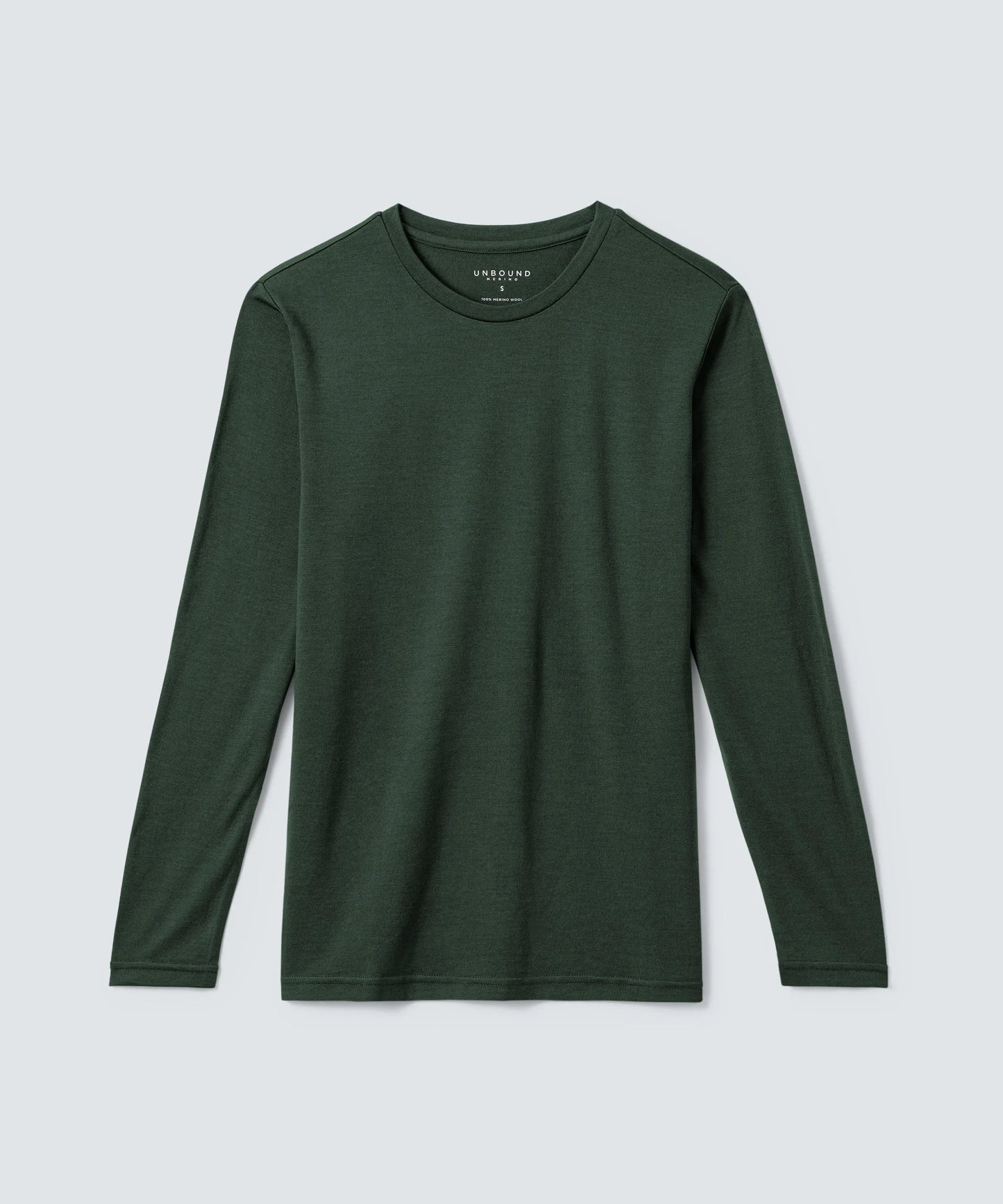 Men's Long Sleeve Merino Crew