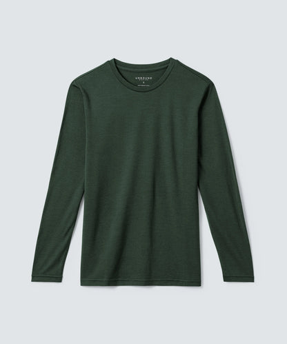 Men's Long Sleeve Merino Crew