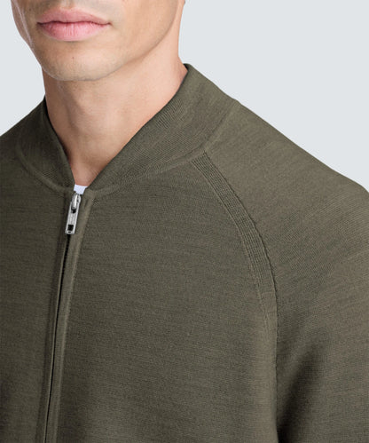 Men's Merino Knit Bomber