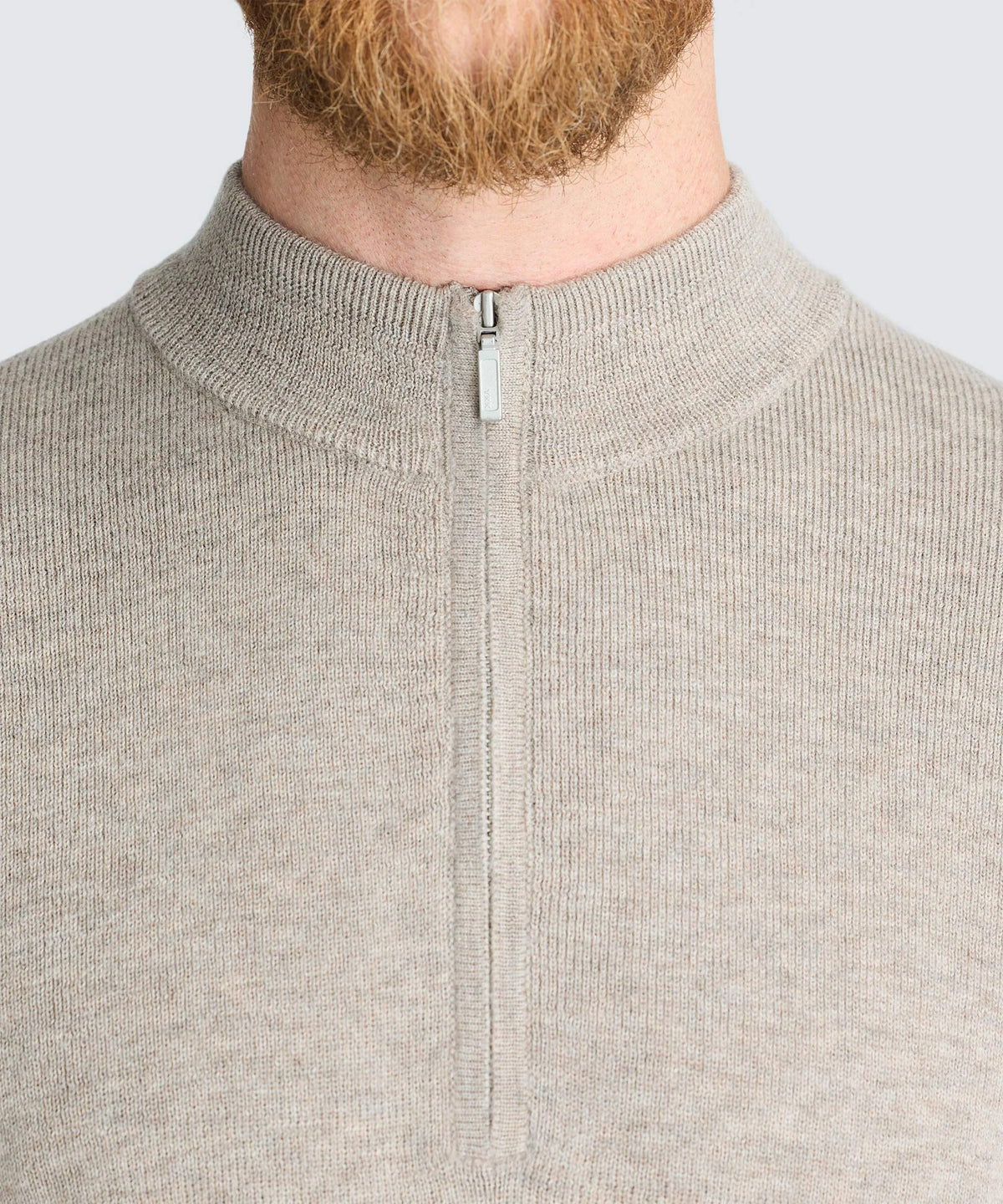 Men's Merino Knit Quarter Zip