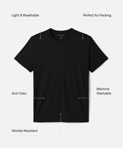 Men's Ultralight Merino Crew T-Shirt