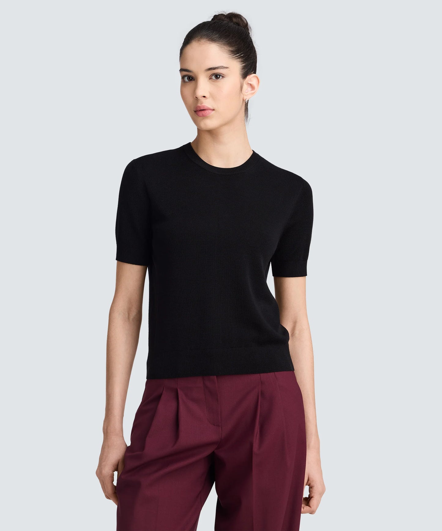 Women's Fine Knit Merino T-Shirt