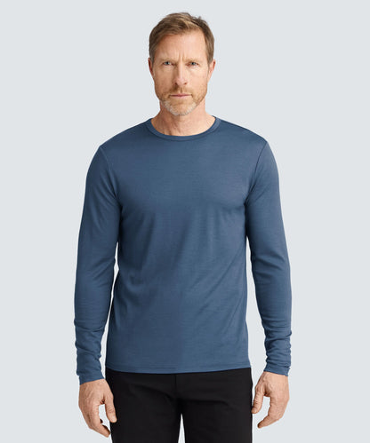 Men's Long Sleeve Merino Crew