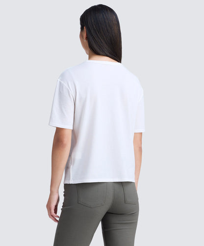 Women's Relaxed Merino Crew Neck T-Shirt