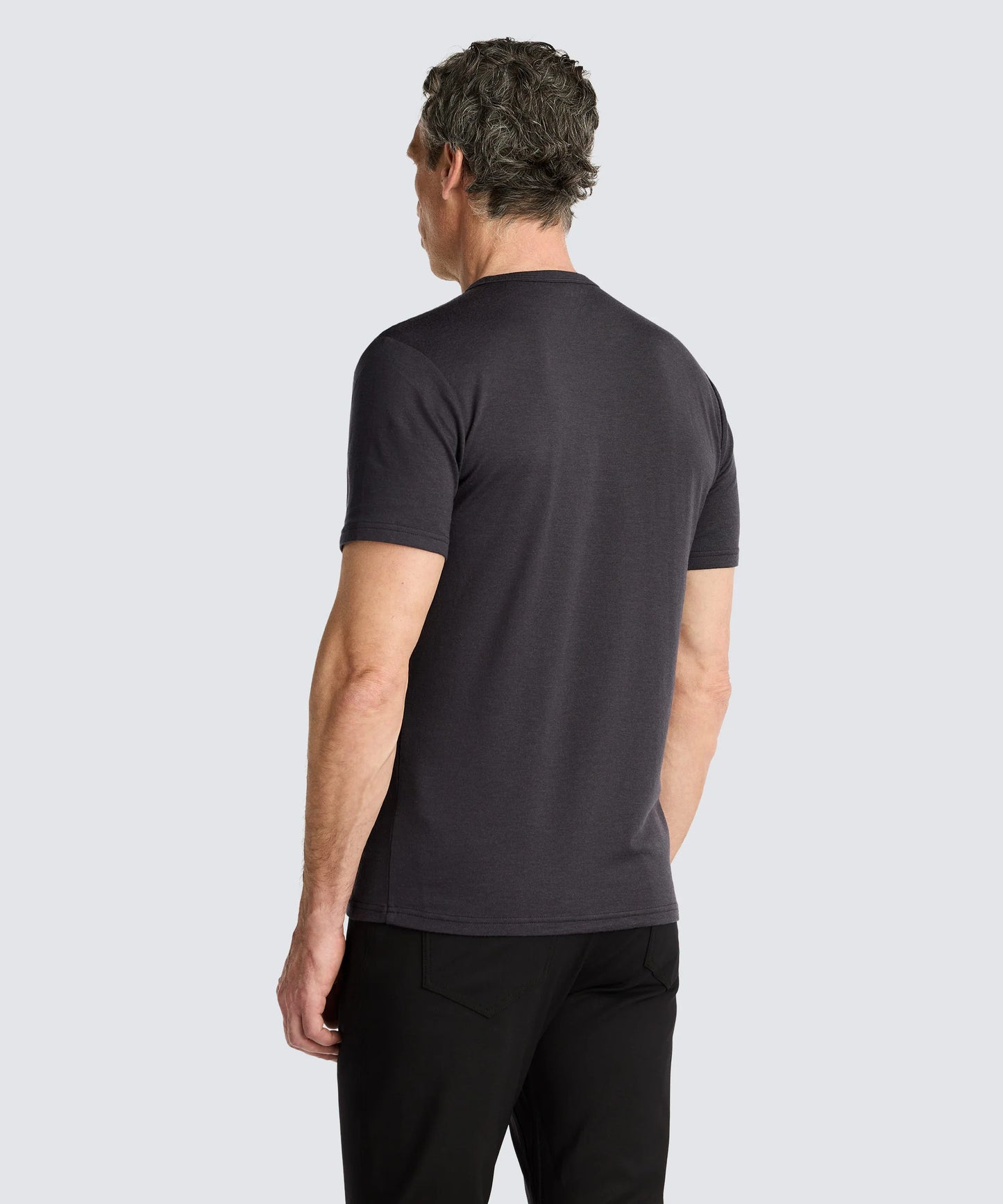 Men's Tall Merino Crew Neck T-Shirt