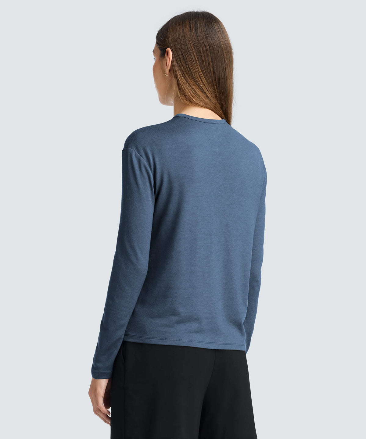 Women's Relaxed Long Sleeve Merino Crew