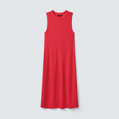 Women's Rib Merino Sleeveless Dress
