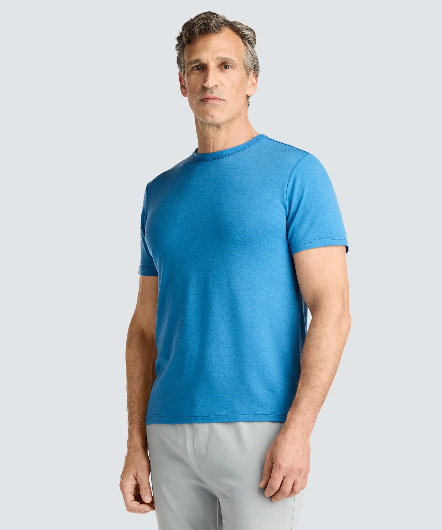 Men's Merino Crew Neck T-Shirt