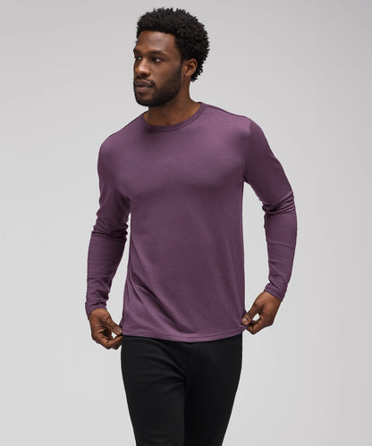 Men's Long Sleeve Merino Crew