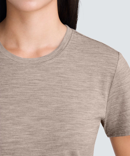 Women's Merino Crew Neck T-Shirt