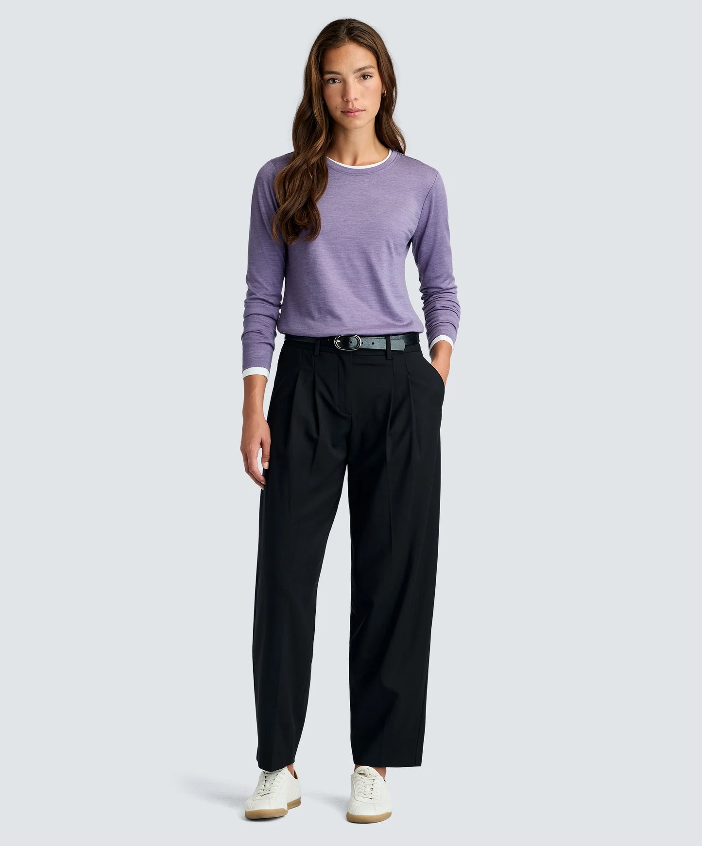 Women's Long Sleeve Merino Crew