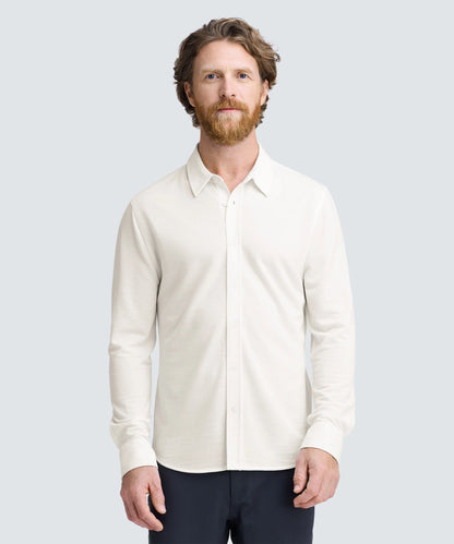 Men's Merino Button-Up
