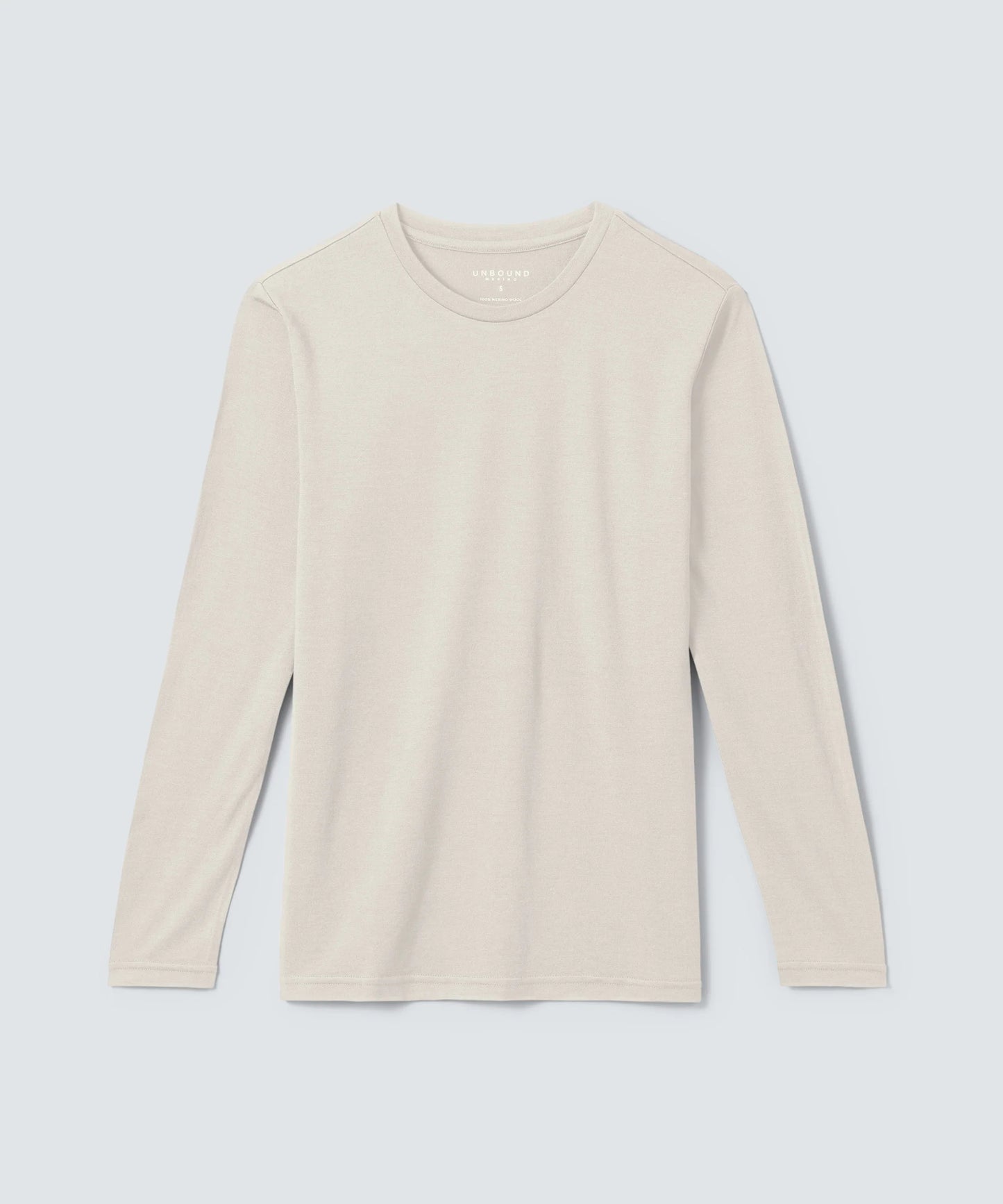 Men's Long Sleeve Merino Crew