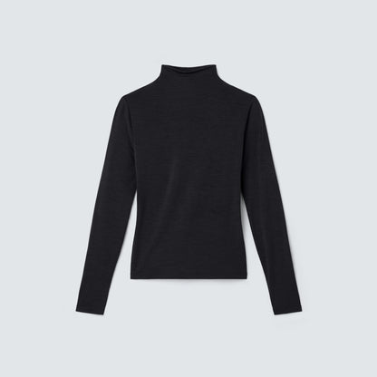 Women's Merino Mock Neck Top