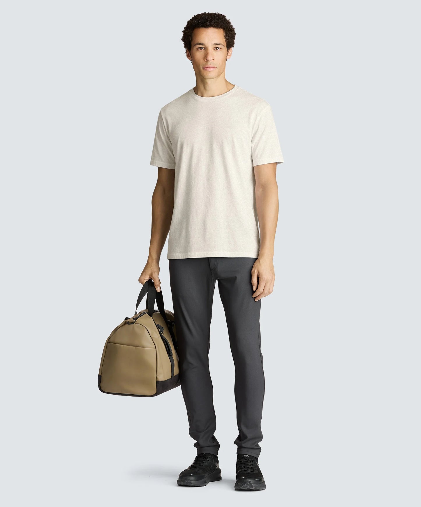 Men's Relaxed Merino Crew Neck T-Shirt