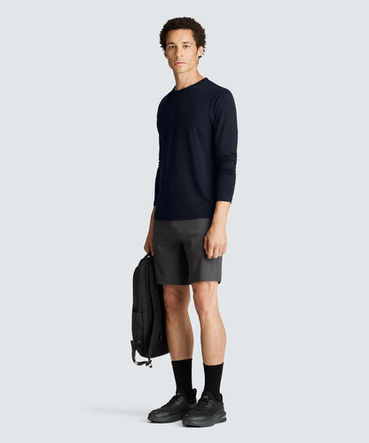 Men's Tall Long Sleeve Merino Crew