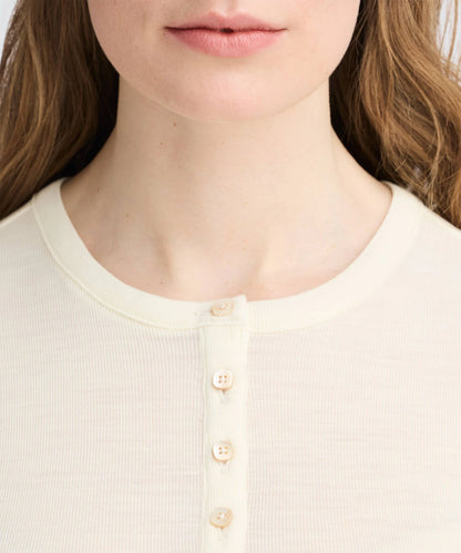 Women's Merino Rib Henley