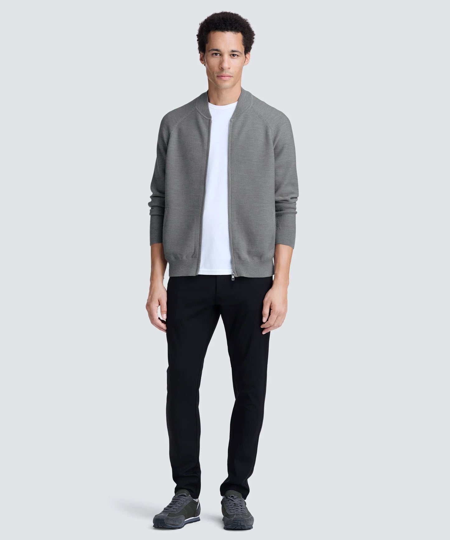 Men's Merino Knit Bomber