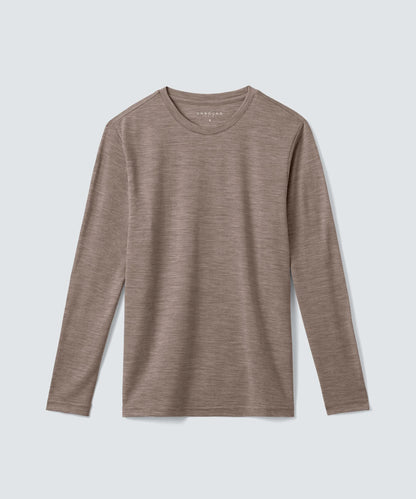 Men's Long Sleeve Merino Crew