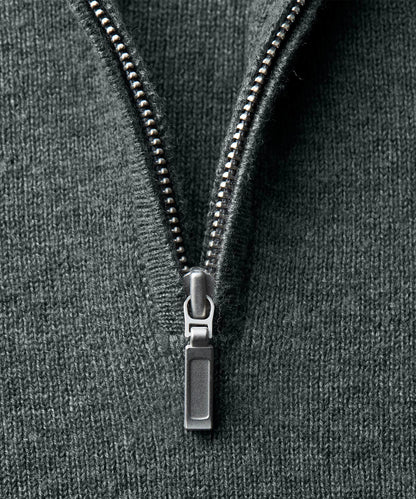 Men's Merino Knit Quarter Zip
