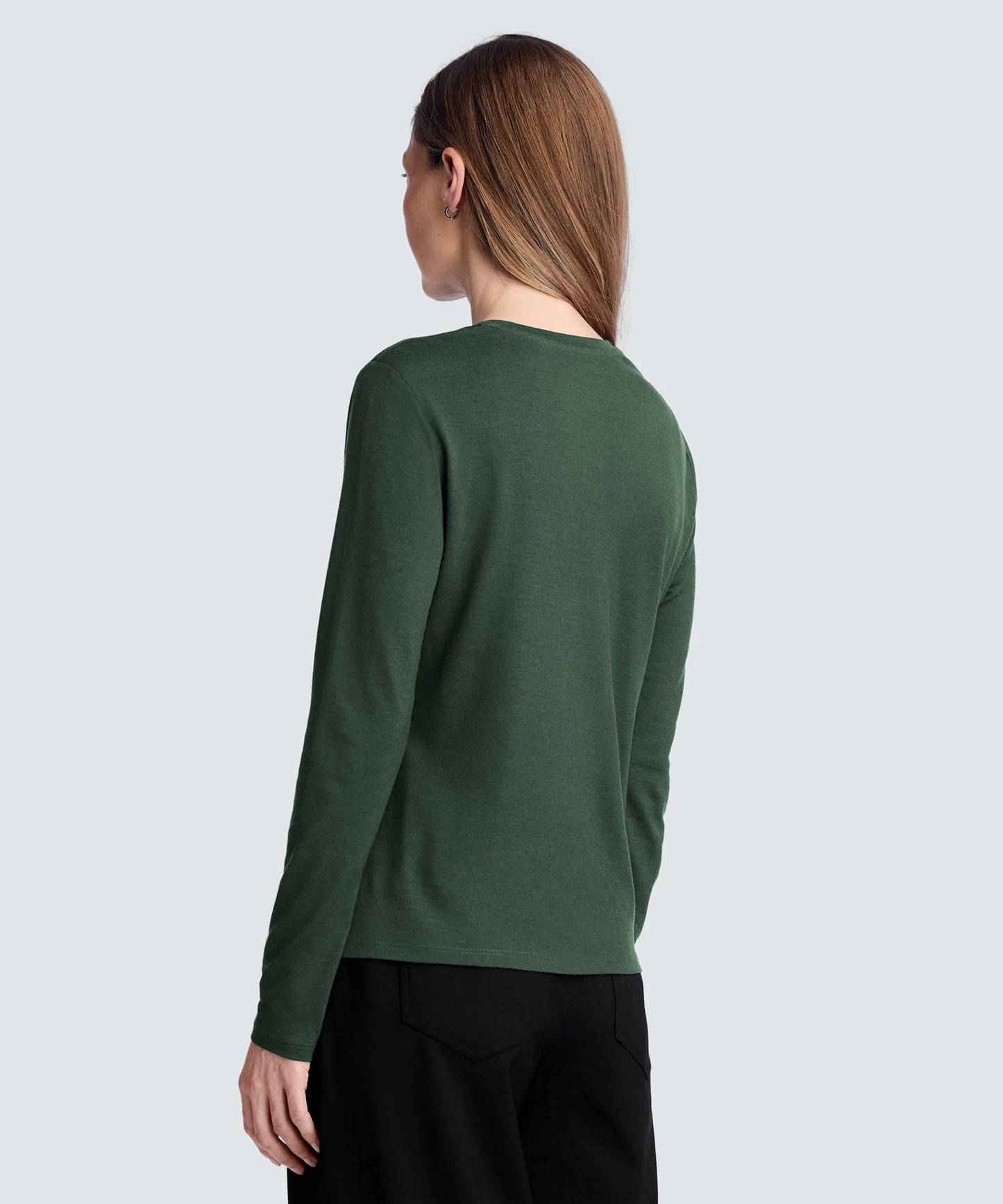Women's Long Sleeve Merino Crew
