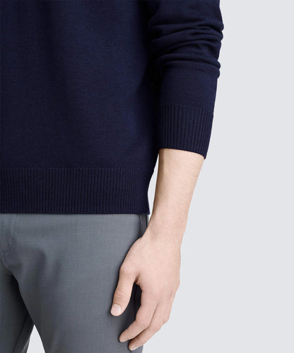 Men's Merino Knit Long Sleeve Polo