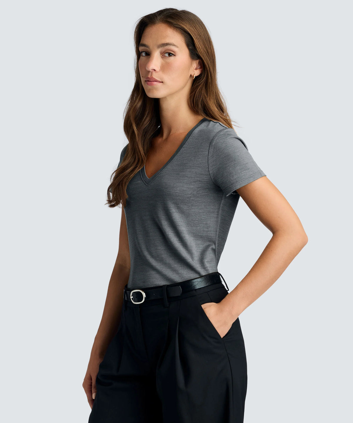 Women's Merino V-Neck T-Shirt