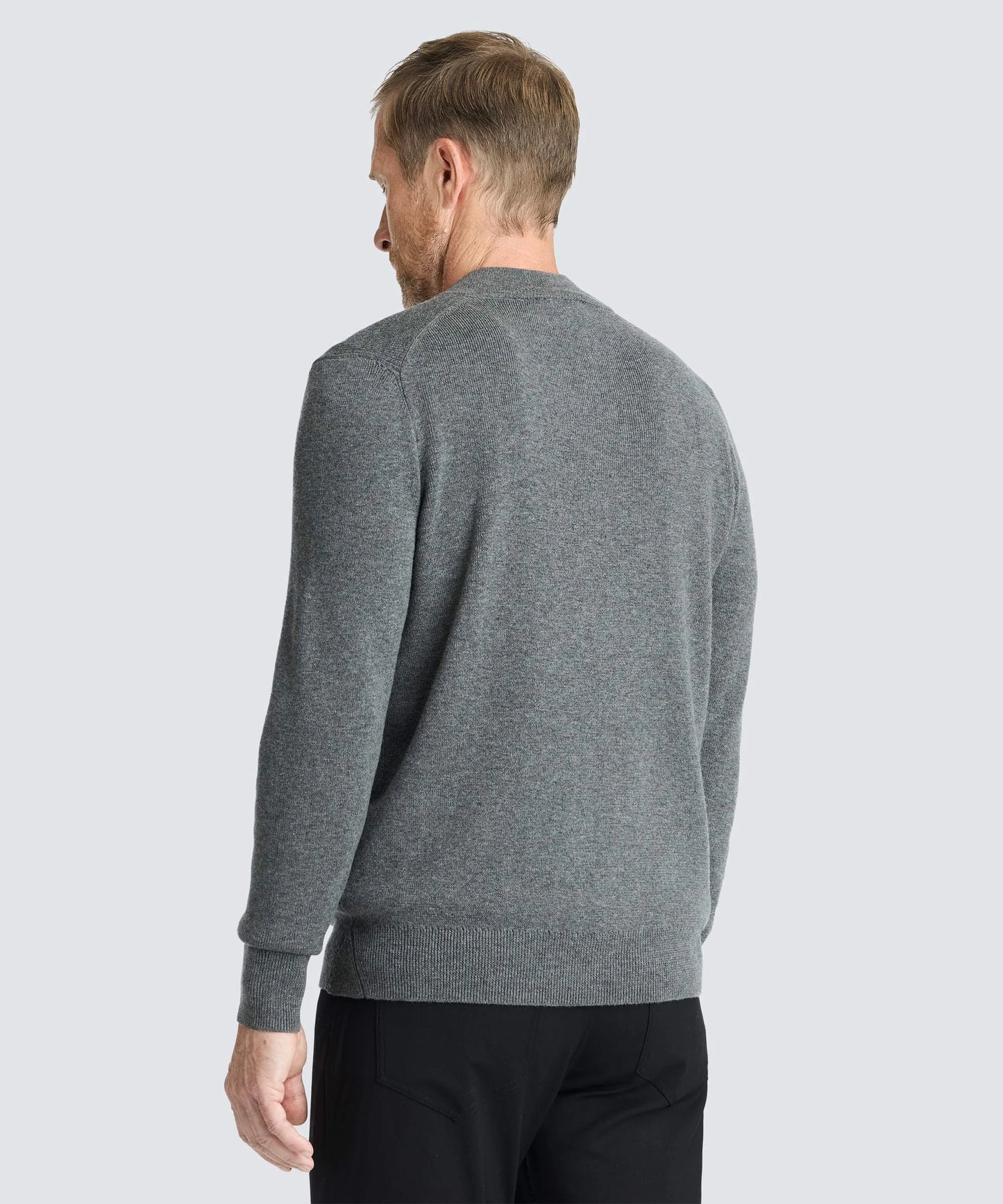 Men's Merino Knit Quarter Zip