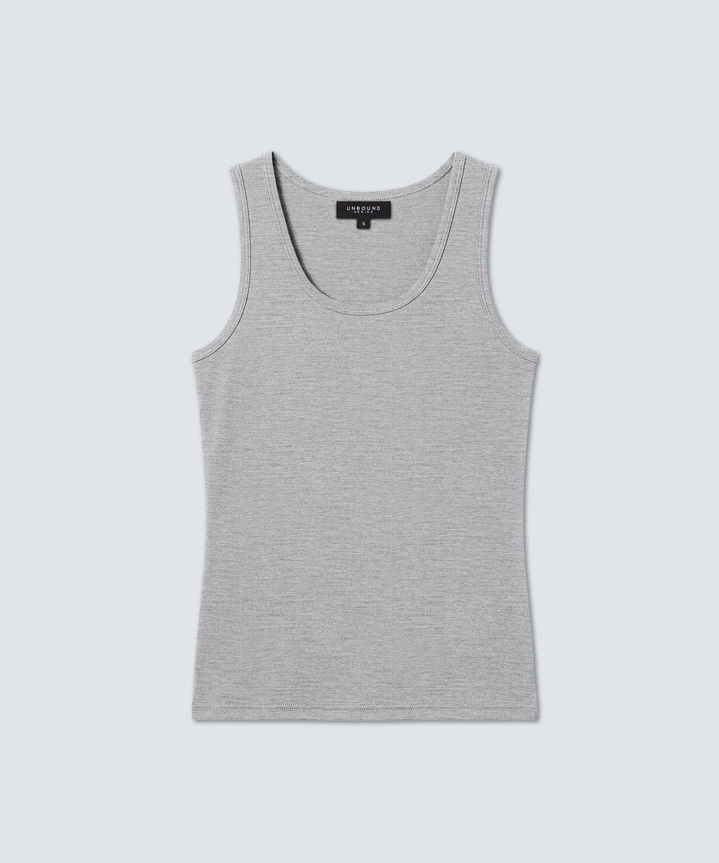 Women's Merino Rib Scoop Neck Tank