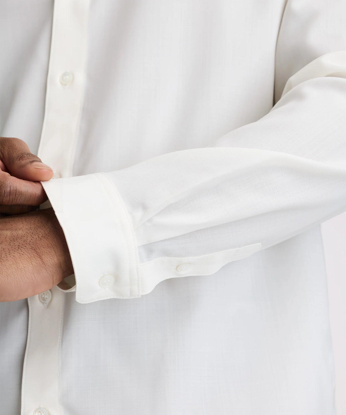Men's Merino Poplin Button-Up