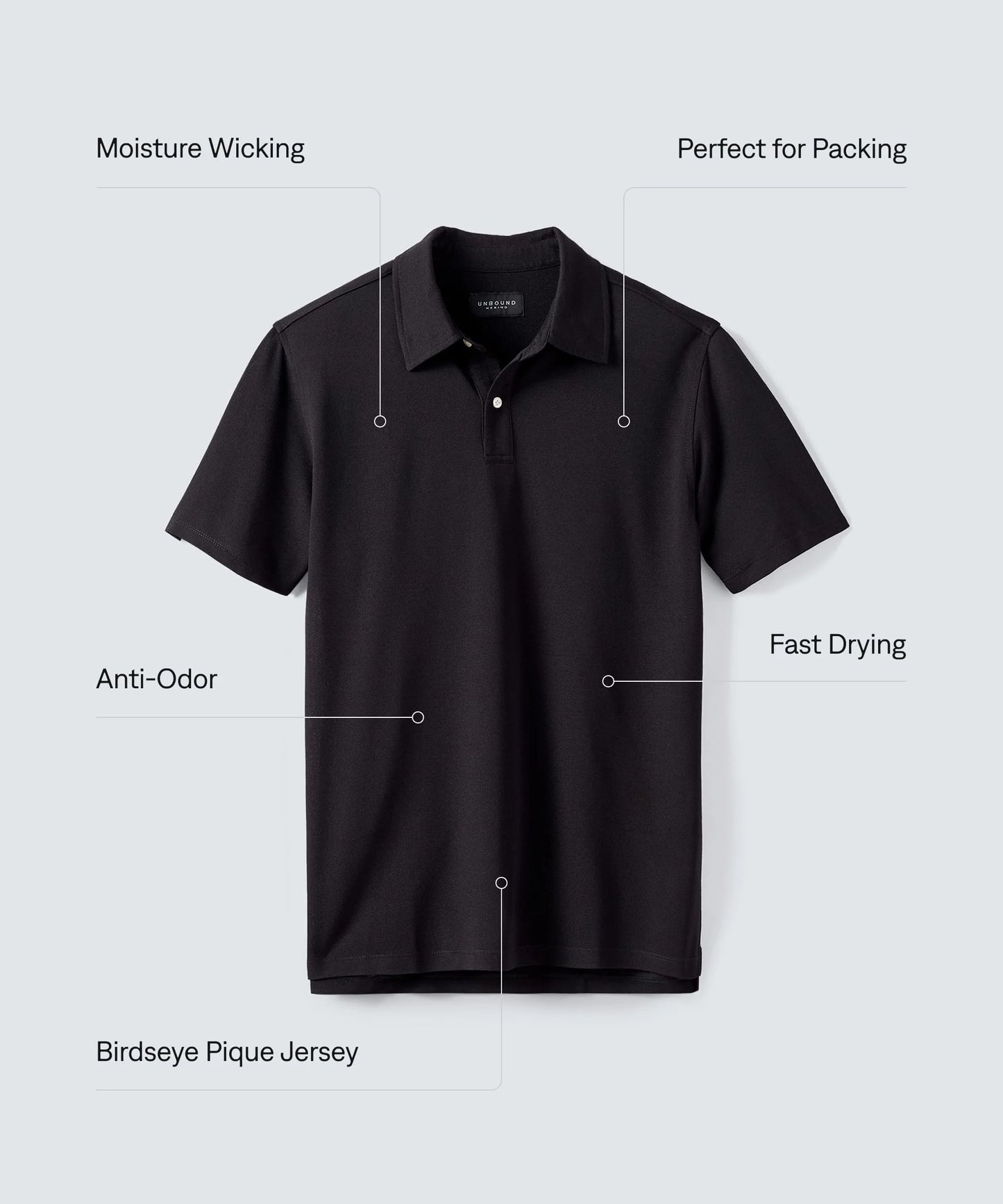 Men's Merino Polo