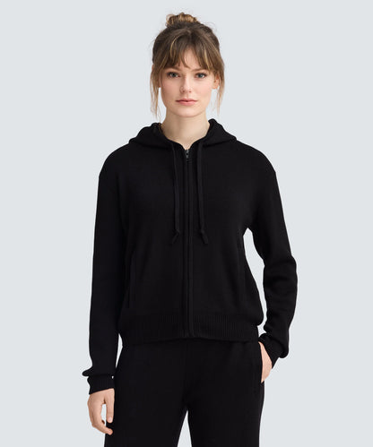 Women's Merino Knit Hoodie